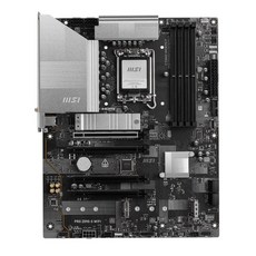 MSI 微星 PRO Z890-S WIFI 白色主機板 LGA 1851 DDR5 ATX, PRO Z890-S WIFI 黑銀, PRO Z890-S WIFI 黑銀