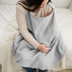 哺乳罩 編織 透氣柔軟的哺乳披肩 多外出餵奶神器