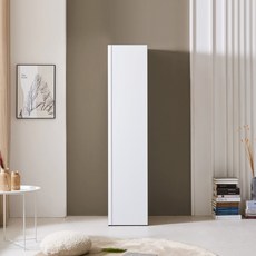 솜씨방가구 로즈모던장롱 문형 쪽장(이단봉형), 화이트