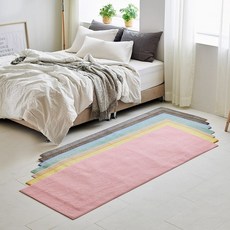 [애끌리아] 데일리 MC 극세사 멀티 매트(60x150), 블루, 블루, 상세 설명 참조