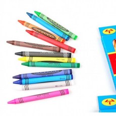 신학기 준비물 고급 미니 크레용 12색 휴대용 크레파스 선물 (12개 세트) 학용품 어린이집 유치원 학교, 1개