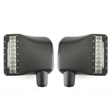 JEEP WRANGLER JK專用後視鏡蓋附LED燈-極限超快感, 1個