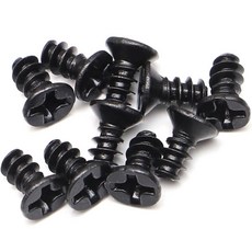 팬쿨러 스크류나사 / PC케이스 스크류 쿨러나사 블랙 M5x10, 쿨러나사 M5x10, 10개