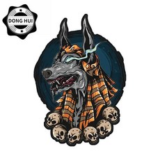 이집트 피드 스티커 개머리 파라오 장식 데칼 방수 오토바이 오프로드 차량 노트북, 1개, 3. Style C