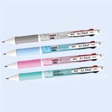 볼펜 3색 0.7mm 샤프 멀티펜 강템, 1개