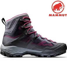 Mammut 長毛象 Ducan High GTX 女款高筒登山鞋 - 黑紅