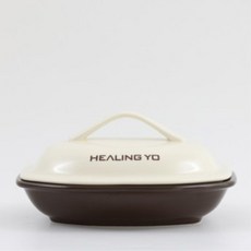 HEALINGYO 陶瓷烤魚盤 微波爐烤箱用 託盤 玻璃溫泉盤 巴慕達烤魚烤盤, 1個