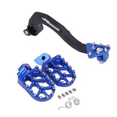 오토바이 풋 페그 레스트 시프터 레버 브레이크 페달 먼지, 5. Set 4