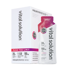 VSOL 바이탈솔루션 에너지젤 아르기닌 부스트 1박스 / 10포, 40g, 10개