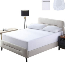 매트리스 방수커버 빨래망 세트 침대덮개 롱 트윈커버