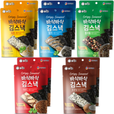마로칩 바삭바삭 김스낵 스페셜팩 5종 x 2개, 1세트, 20g