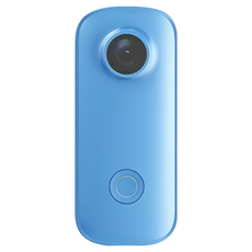 SJCAM C100 4K運動相機 - 30米防水迷你攝像機, 藍色+32G記憶卡, C100+