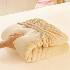 LareinaT 극세사 매트리스 커버 벨벳 침대 커버 슈퍼킹 매트리스커버 퀸