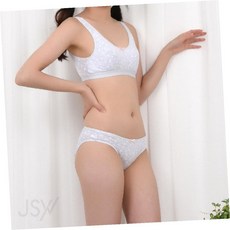 웍스비 고양이 밴드형 주니어 1단계 스포츠브라 세트 학생속옷