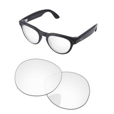 PapaViva 레이밴 메타 헤드라이너(Gen 2) RW4013F 51mm 스마트 안경과 호환되는 교체 렌즈 HD 투명 비편광