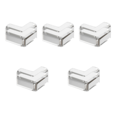 백년살림 모서리 보호대 슬림 젤리형 10P, 투명, 10개