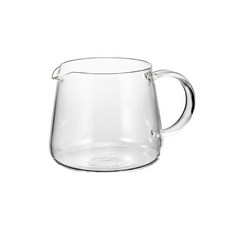 V60 360 360ml VBS-36 HARIO(하리오) 바리스타 서버 클리어 1~3잔용 전자레인지 가능, 1개