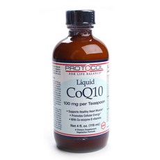 PROTOCOL FOR LIFE BALANCE 液體輔酶 Q10 100 毫克, 118ml, 1瓶