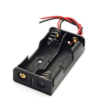 AA 건전지 배터리 케이스 홀더 2구 3V, 1개, 1개입