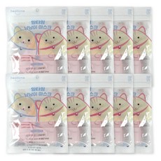 힐타임 냥냥이 마스크 초소형, 50개입, 1개, 핑크