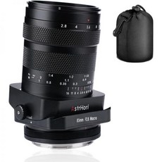 아스트로리 85mm F2.8 매크로 틸트 미디엄 텔레포토 3-in-1 수동 풀프레임 곤충 보석 인물 렌즈 후지 X 마운트 시리즈 미러리스 카메라 X-T2 X-T3 X-T4 X-, Fuji X Mount