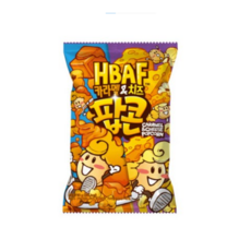 바프 카라멜 앤 치즈 팝콘, 80g, 3개