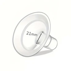 유축기 BPA 프리 실리콘 패드 플랜지 메델라 유축기 부품과 호환 스펙트라 유축기 부품용 플랜지 액세서리, 06 21mm