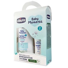 chicco 寶貝嬰兒植萃潤膚泡泡浴露超值組，溫和清潔、滋潤保濕，給寶寶最安心的呵護, 1個, 潤膚泡泡浴露 植萃 超值組 (新包裝)