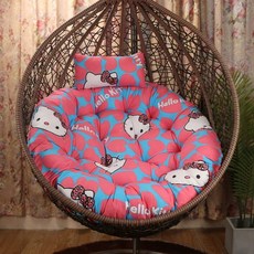 흔들의자쿠션 라탄 안락 등박이 방석 시트 리클라이너 쿠션 의자 체어 쇼파, 1개, X. 면 고양이