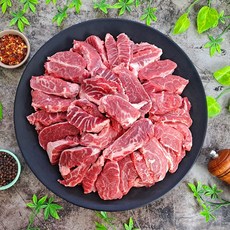 국내산 돼지 뒷고기 뽈살 볼살 특수부위 순댓국 구이용 수육용 캠핑고기, 1.5cm절단, 1개, 1kg