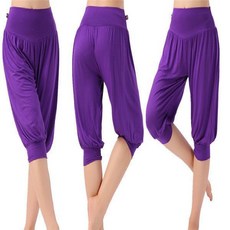 新品 燈籠男女莫代爾瑜伽服大碼舞蹈練功褲太極運動寬鬆舞蹈褲夏季薄款 副廠商品
