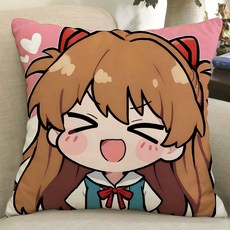 에반게리온 DIY 커스텀 굿즈 생일 선물 세트, 35x35cm 미니, 우아한 한국 새틴, 2