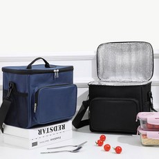 니이카 아이스백 보온보냉 아이스박스 쿨러백 30L, 네이비