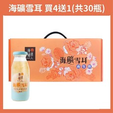 優補達人 海礦雪耳原味(195ml*6瓶/盒) 白木耳銀耳, 1盒