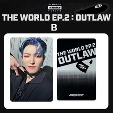 ATEEZ THE WORLD EP.2 : OUTLAW 迷你九輯 AM通路特典小卡, B