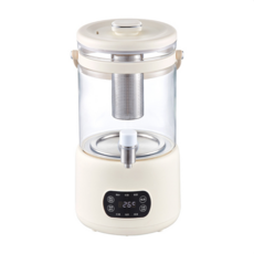 【樂尊】煮茶壺 預約定時 溫度調節 110V, 1個, 3L養生壺-帶濾網, 3L