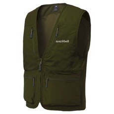 mont-bell 男 NATURE GUIDE VEST 多口袋 背心 輕量多功能背心