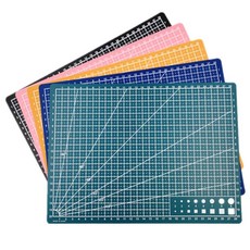 미술 책상보호 고무판 작업매트 공예 A4