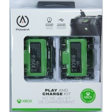 PowerA Xbox Series X|S/Xbox One 同步充電套件 雙顆組 (含Type-C 充電線), 1個, 遊戲手把充電組