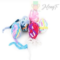 MongF 고양이 장난감 털실공 운동증진