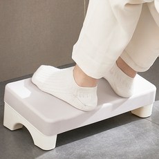 책상 사무실 높이 조절 발 받침대, 그레이