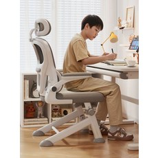 초등학생 중학생 고등 책상의자 어린이 아이 게이밍 높이조절 추천, 블랙 블랙 헤드레스트 A