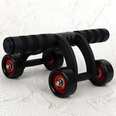 복근운동 4륜 고무휠 롤아웃 AB슬라이더 복근운동기구슬라이더 복부운동기구 AB슬라이드 복근롤러