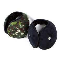 꿈꾸는비 겨울용 방한 귀마개 겨울골프귀마개, 검정