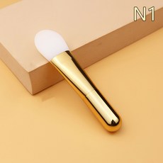 부드러운 헤어 실리콘 페이셜 마스크 브러시 페이셜 마스크 브러시 어플리케이터 미용실 브러쉬 메이크업, 11 style09, 1개