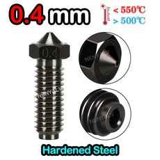 Anycubic Kobra 2 용 도매 노즐 Kobra2Kobra2 ProNeo Kobra2 PlusMax 강화 3D 프린터 깍지 1 10 개, Hardened Steel-0.4mm