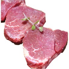 (대용량)소안심(스테이크용)1kg 호주산/뉴질랜드산 목초 소고기 2.5cm /스테이크/이유식/다이어트/, 뉴질랜드 소안심1kg, 1개