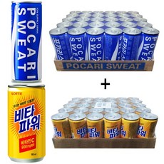 포카리스웨트 240ml(30캔) + 비타파워 180ml(30캔), 1세트