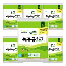 풀무원 특등급 국산콩 무농약 콩나물 250g 6개