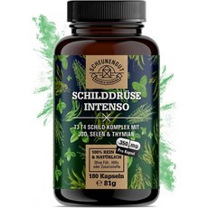 독일 슈넨구트 Scheunengut thyroid 사이로이드 인텐소 아이오딘 셀레늄 콤플렉스, 4개, 180정